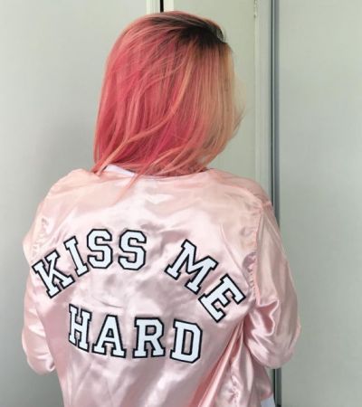 Różowa kurtka Kiss Me Hard