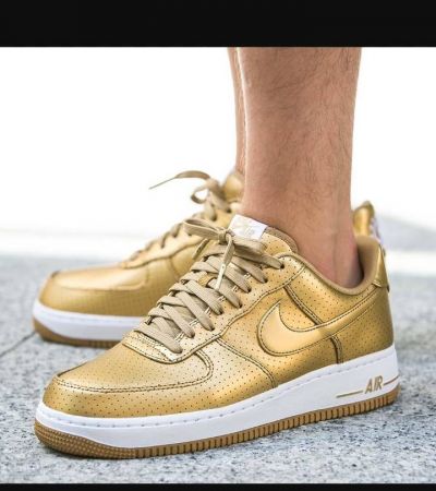 Nike air force Gold 