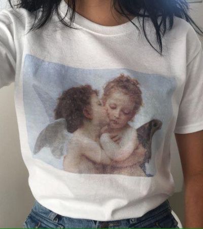 koszulka z aniołkami